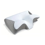 Almohada ortopédica de espuma viscoelástica en forma de mariposa
