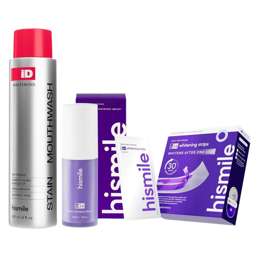 Kit de blanqueamiento dental esencial de Hismile