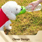 Dispensador de agua portátil y plegable para mascotas