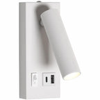 Lámpara de lectura de pared minimalista recargable
