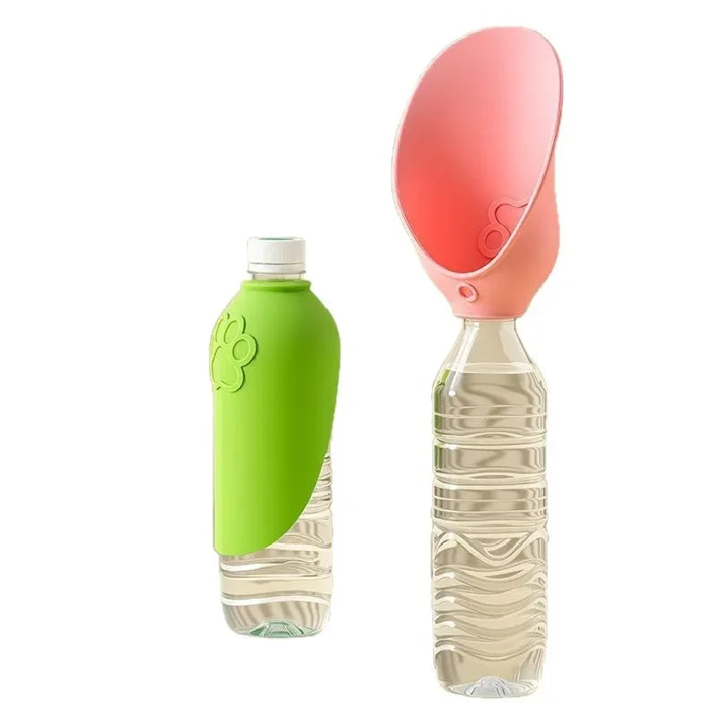 Dispensador de agua portátil y plegable para mascotas